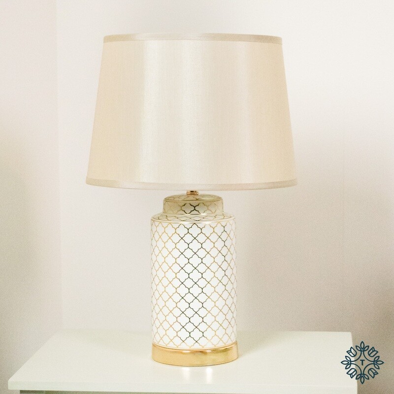 Nyrah Ceramic Table Lamp 58cm