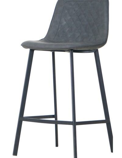 Retro Bar Stool Concord Grey
