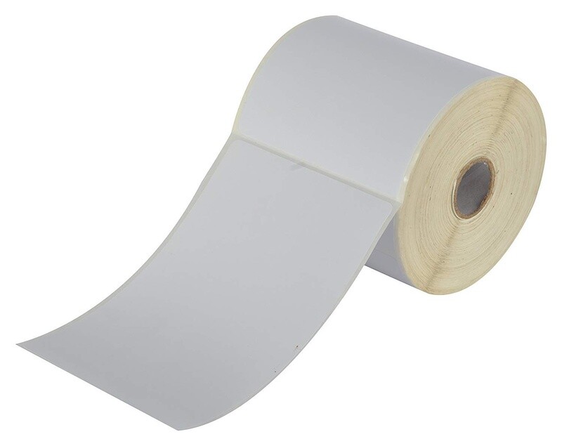 Labelrollen wit 102x150mm, 300 etiketten per rol (1 stuk)