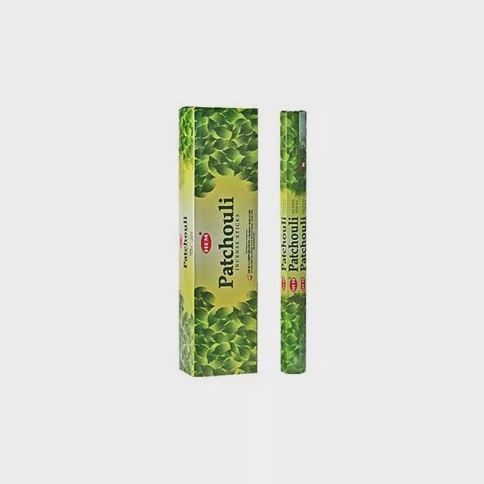 Patchouli Hem Wierooksticks 6x20 Sticks