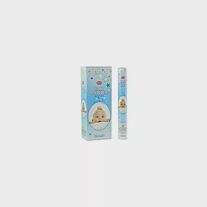 Baby Powder Hem Wierooksticks 6x20 Sticks