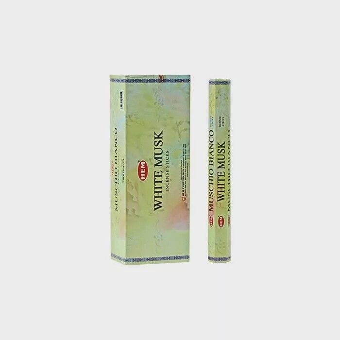 White Musk Hem Wierooksticks 6x20 sticks