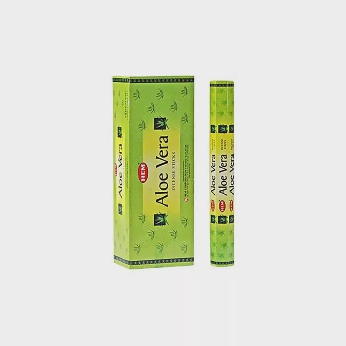 Aloe Vera Hem Wierooksticks 6x20 sticks