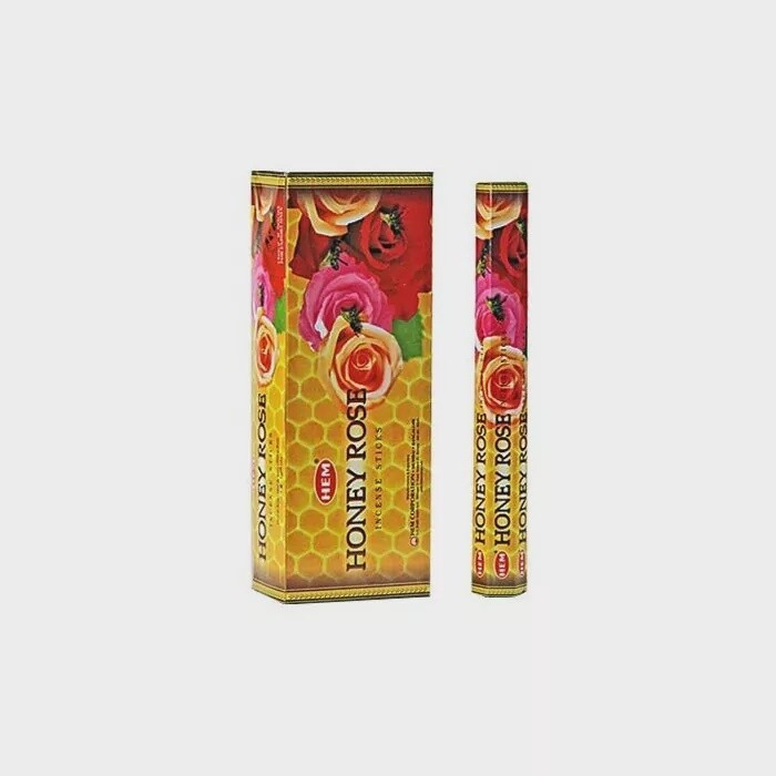 Honey Rose Hem Wierooksticks 6x20 sticks