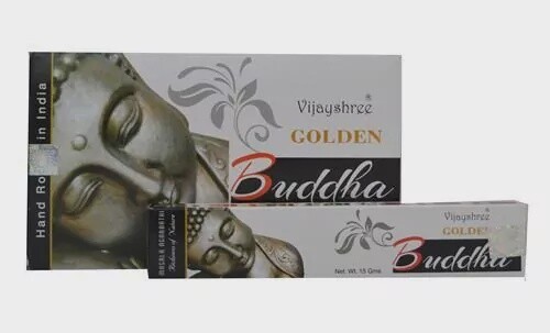 Golden Buddha Wierookstokjes 12 doosjes 15 gram