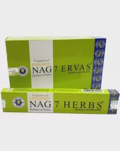 Golden 7 Erva's Wierookstokjes 12 doosjes 15 gram