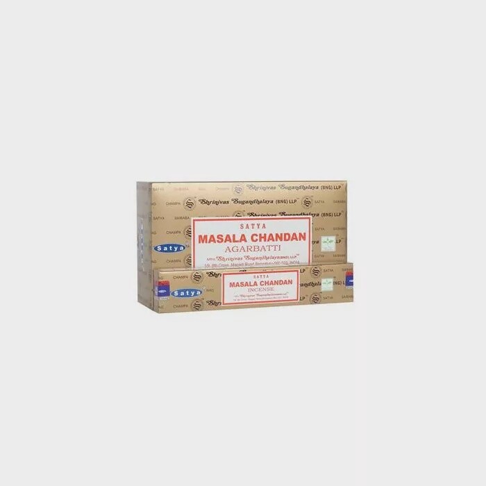 Masala Chandan Satya Wierookstokjes 12x15 gram