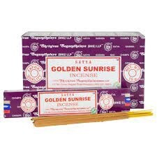 Golden Sunrise Satya Wierookstokjes 12x15 gram
