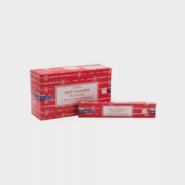 Red Champa Satya Wierookstokjes 12x15 gram
