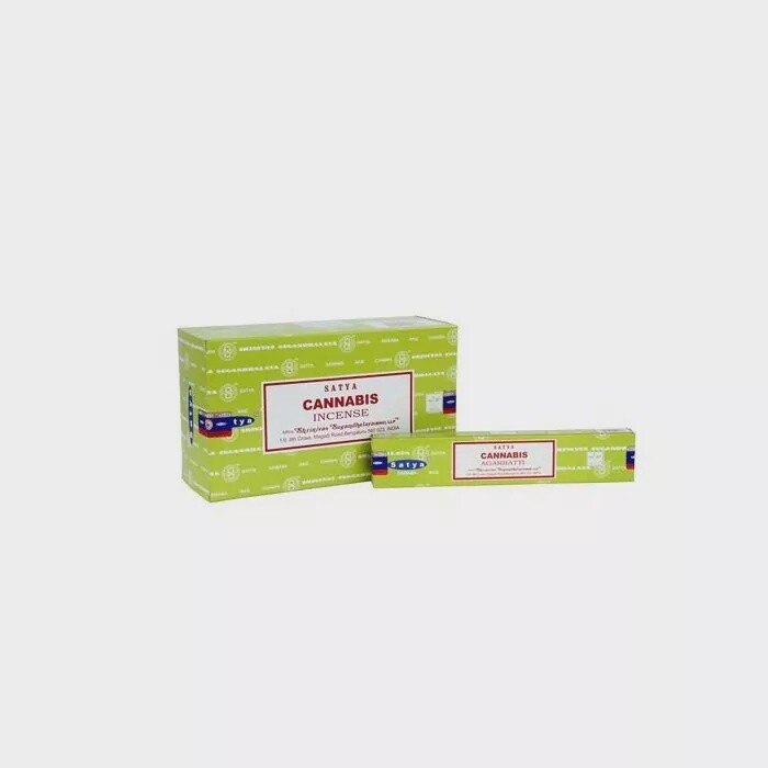 Cannabis Satya Wierookstokjes 12x15 gram