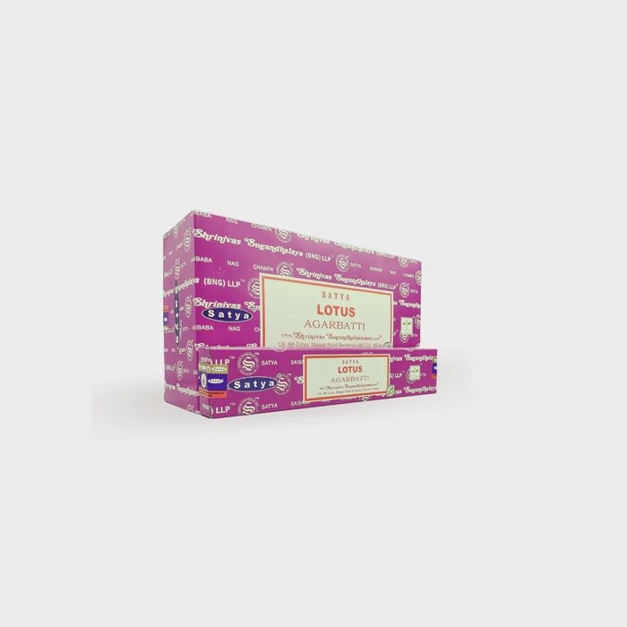 Lotus Satya Wierookstokjes 12x15 gram