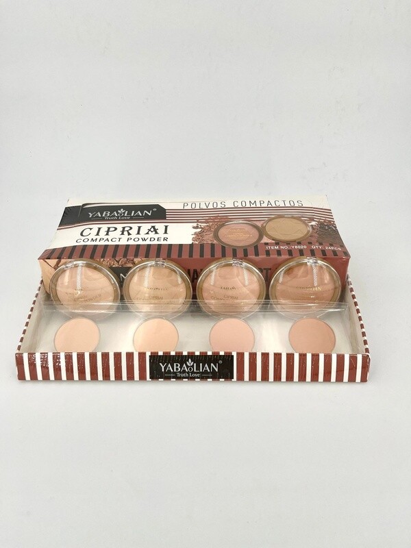 YaBaoLian Compact Powder 4 kleuren 24 in een doos
