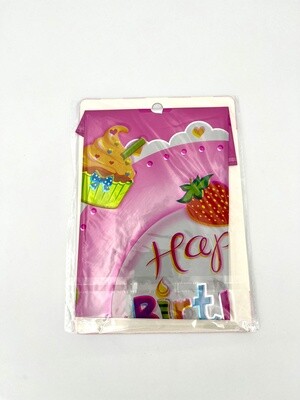 Happy Birthday Folieballon Roze 45 cm