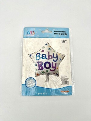 Baby Boy Folieballon vorm 45cm