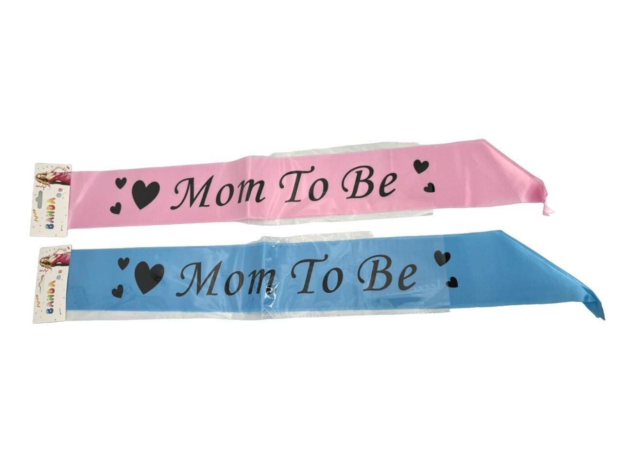 Sjerp Mom To Be in Blauw en Roze