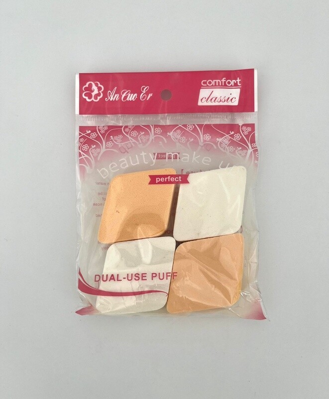 4pack Make-up Spons 2 kleuren