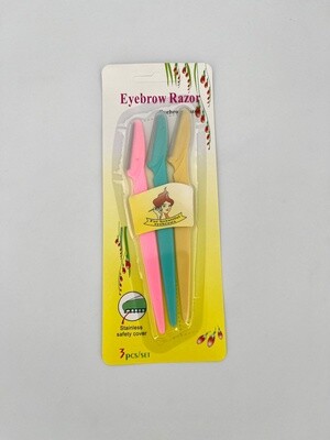 3 pack Wenkbrauw scheermesjes