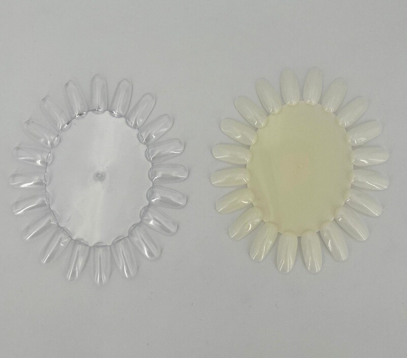 Nagellak Sjablonen waaier 2kleurig