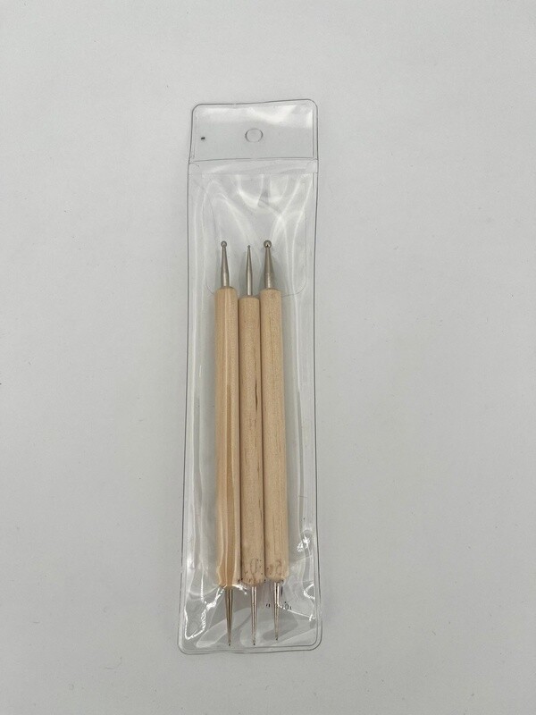 Nail Art Pennen set van 3