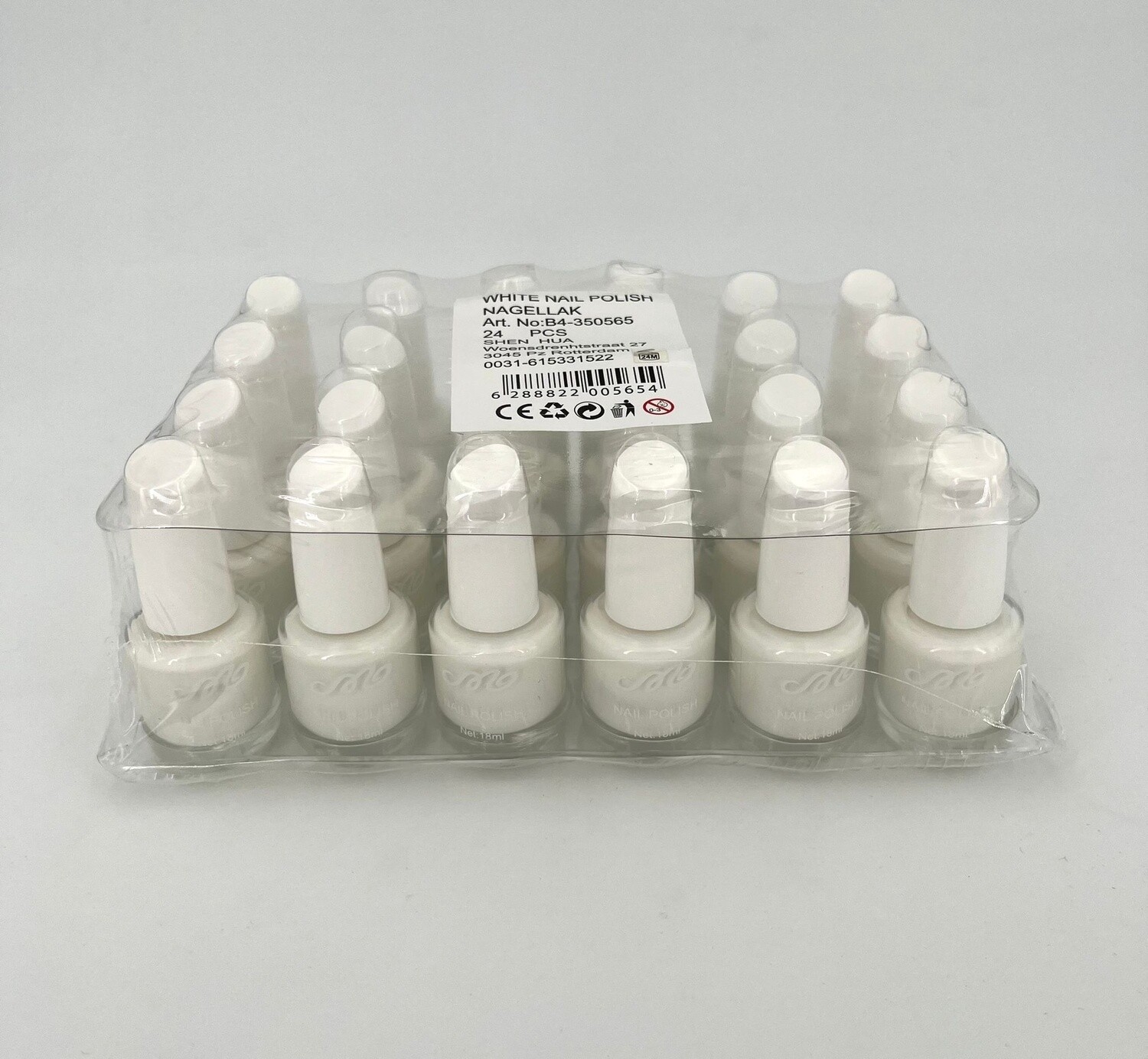 Witte Nagellak 24pack