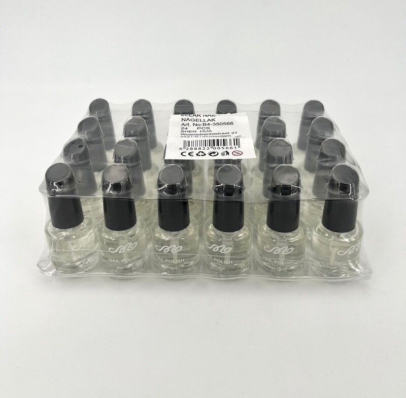 Nagellak Doorzichtig 24pack