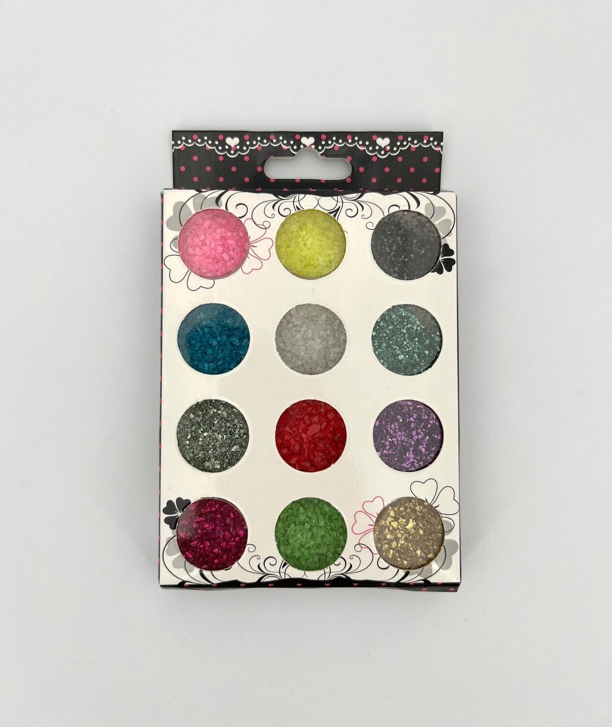 Glitter Vormpjes 12 pack nr5