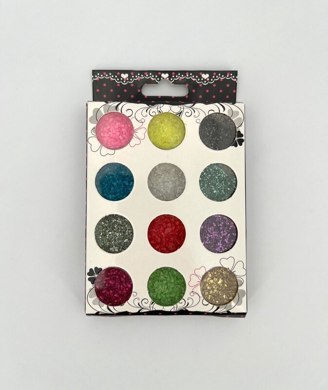 Glitter Vormpjes 12 pack nr5
