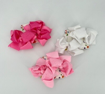 Setje Haarclips met Glitters