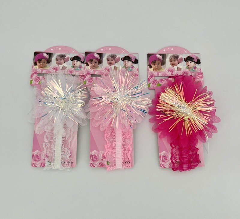 Haarbanden Baby&#39;s Drie Kleuren met Goud en Zilver