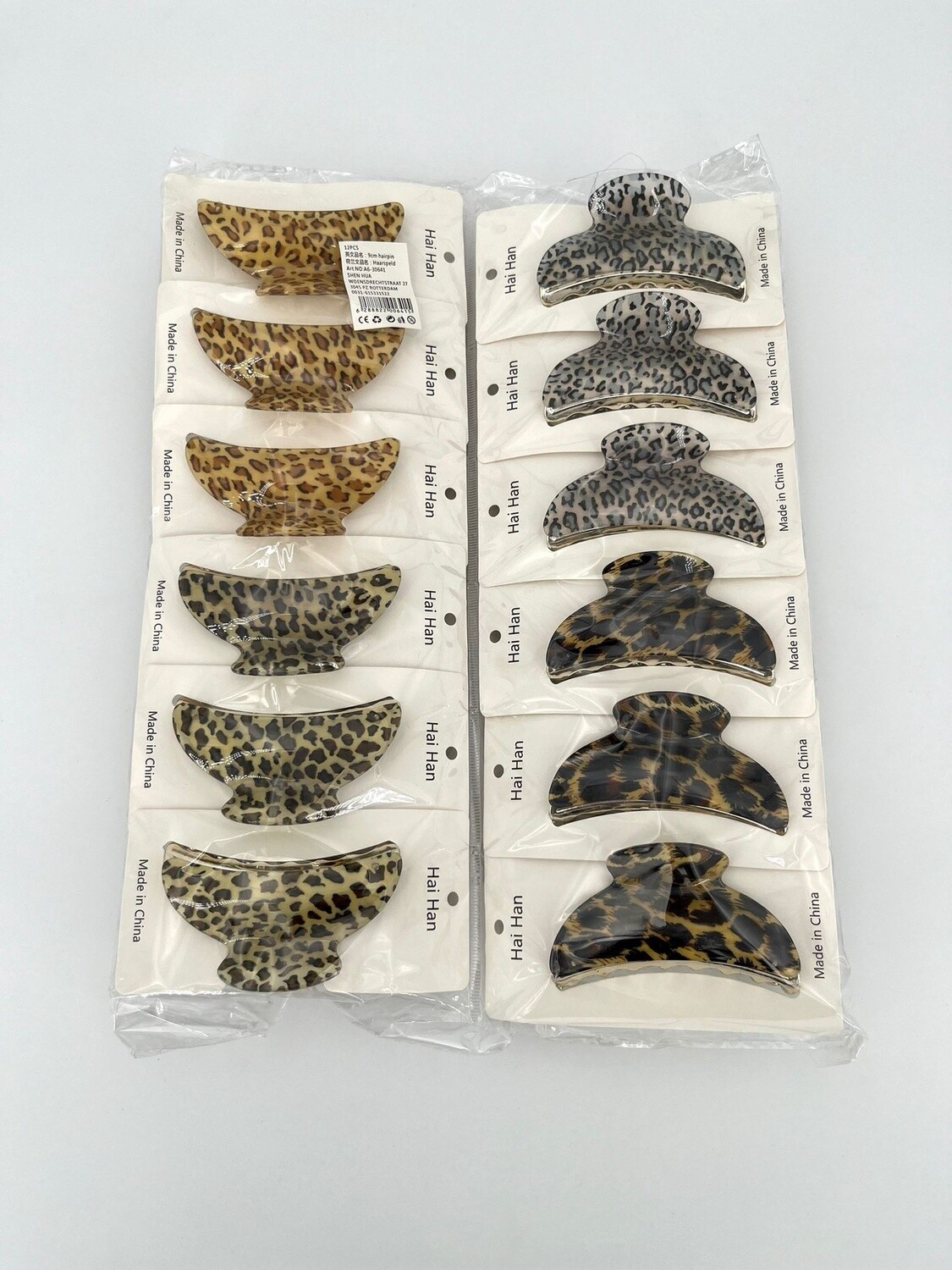 Haar Klemmetjes 9cm Dieren