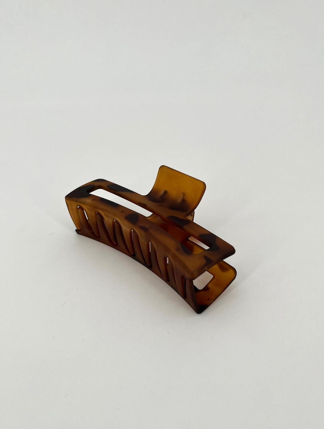 Haarklem 13cm Bruin