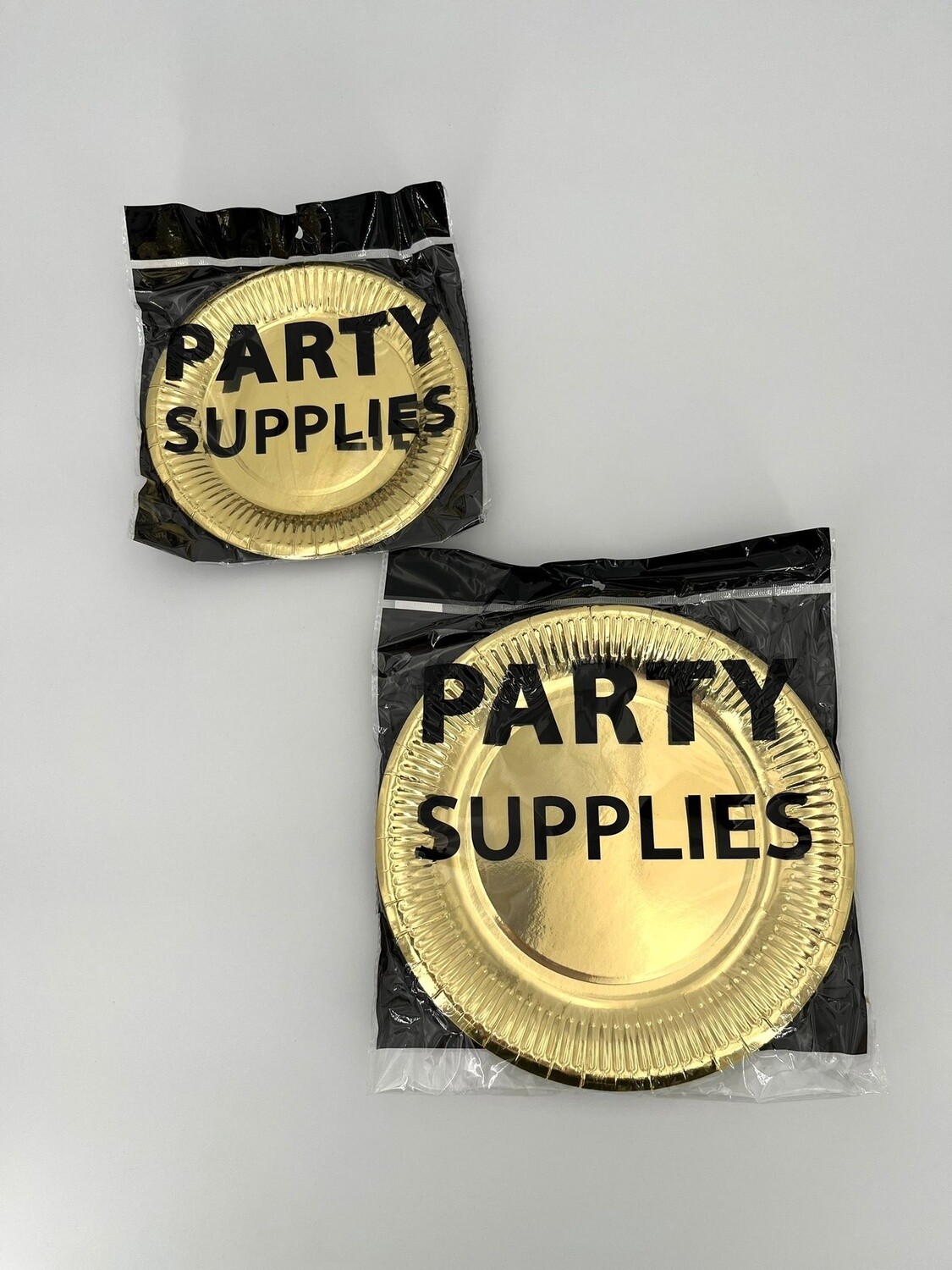 Feestborden Gouden 10pak
