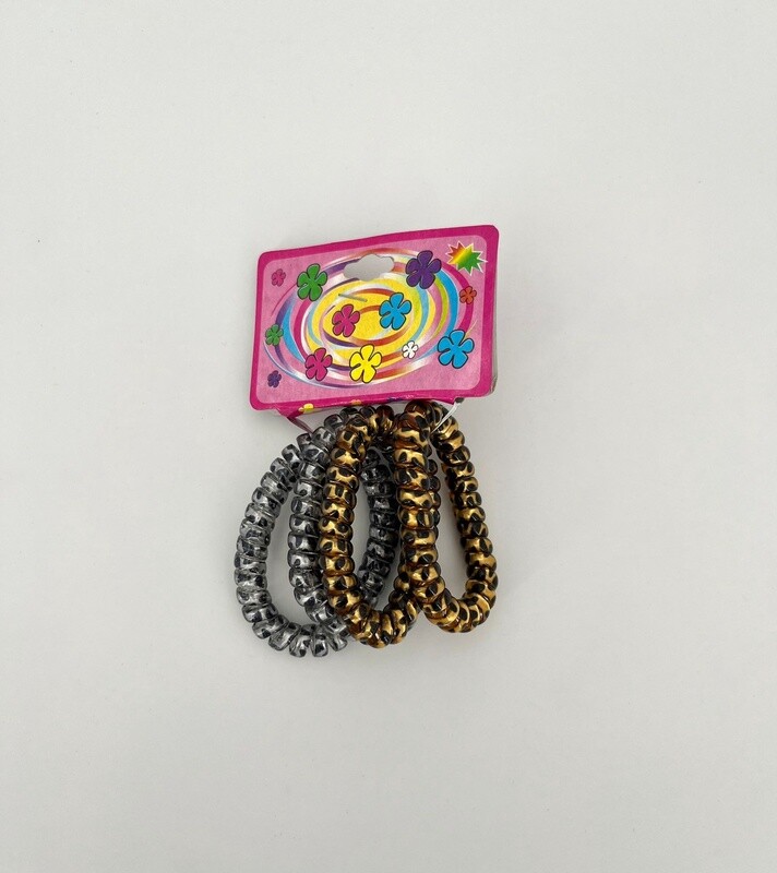 Haarelastiekjes Bobble Spiraalvorm