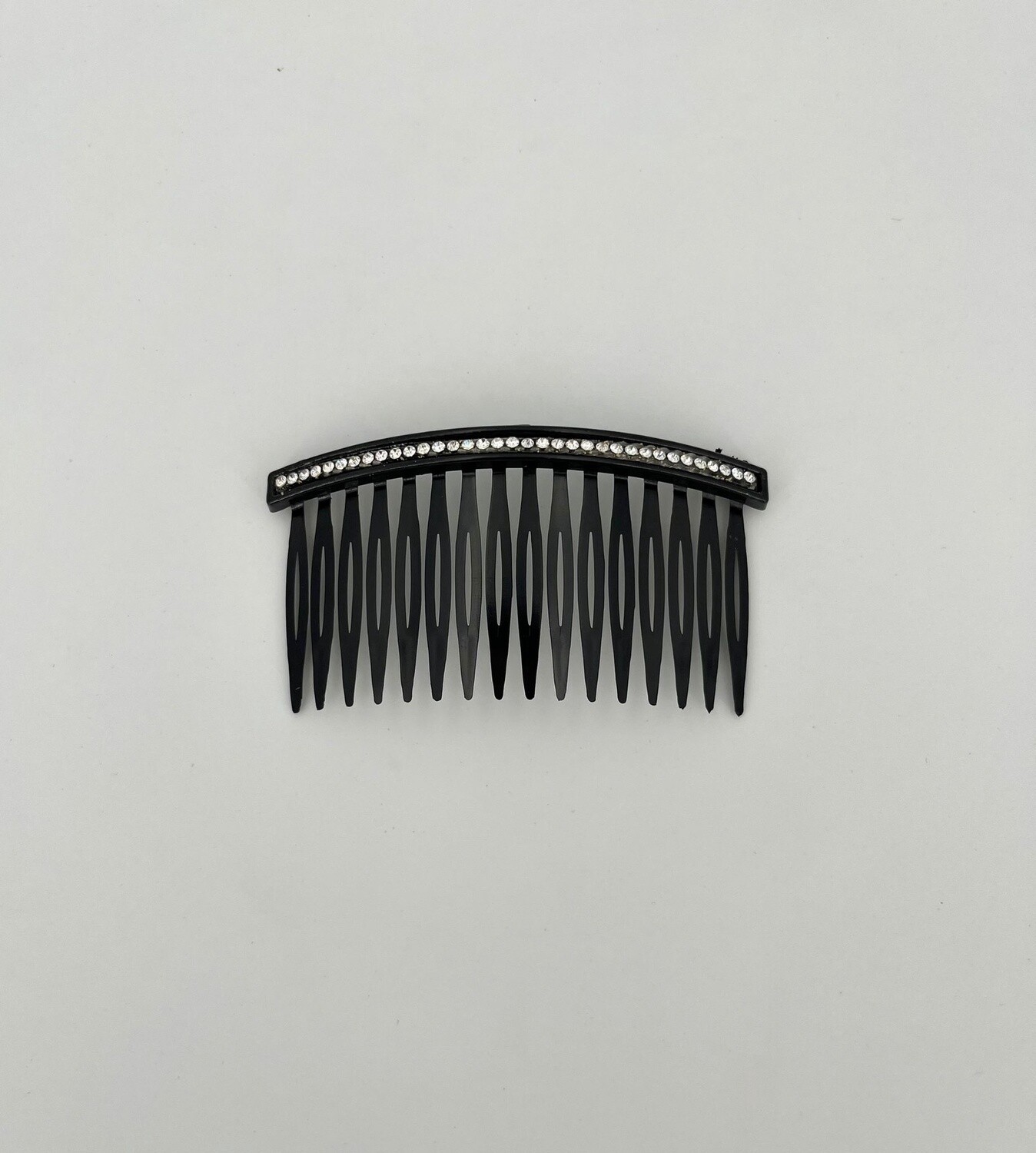 Haarspeld Haarschuifspeld Zwart Steentjes