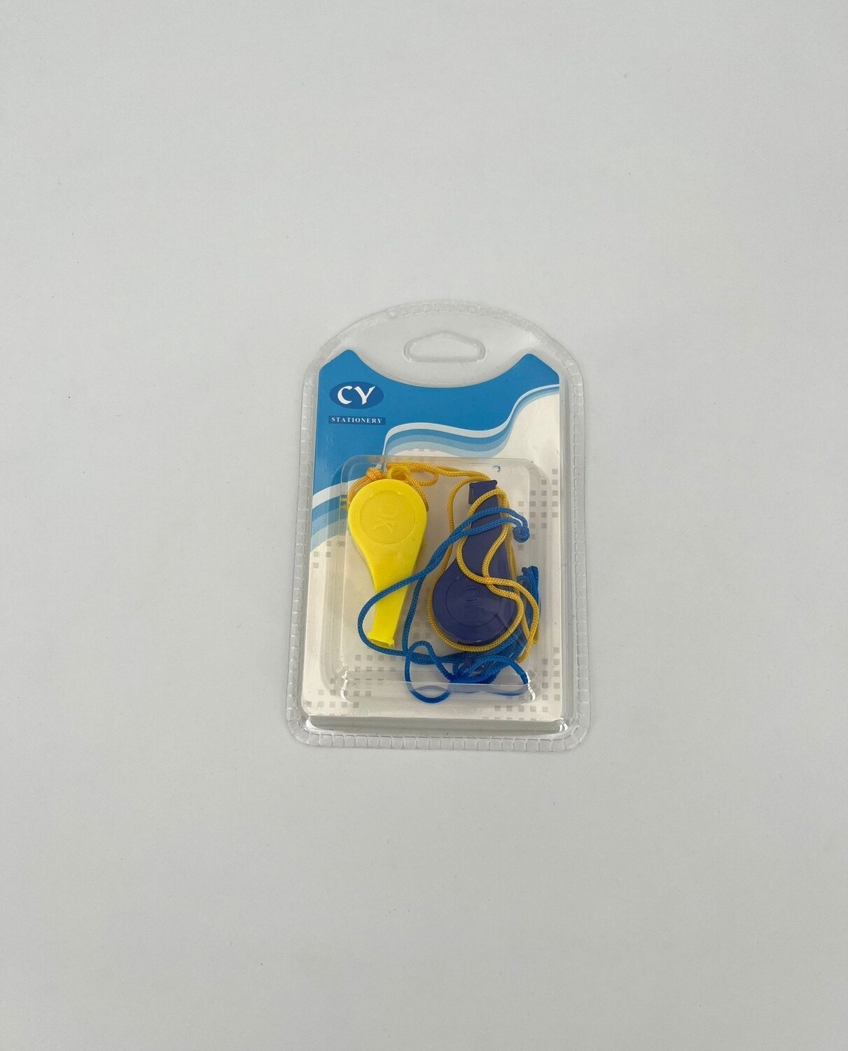 Fluitjes Blauw en Geel