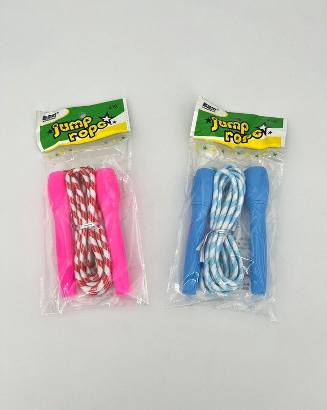 Springtouwtjes Roze en Blauw