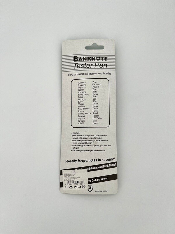 PapierGeld tester pen