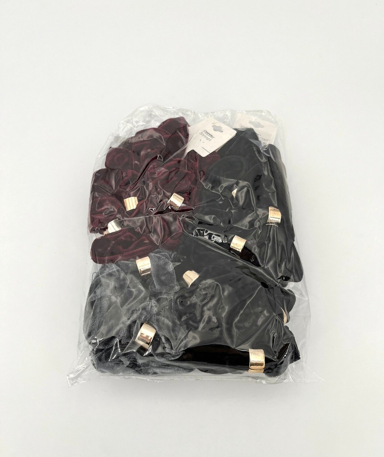 Scrunchies Donker velours mix