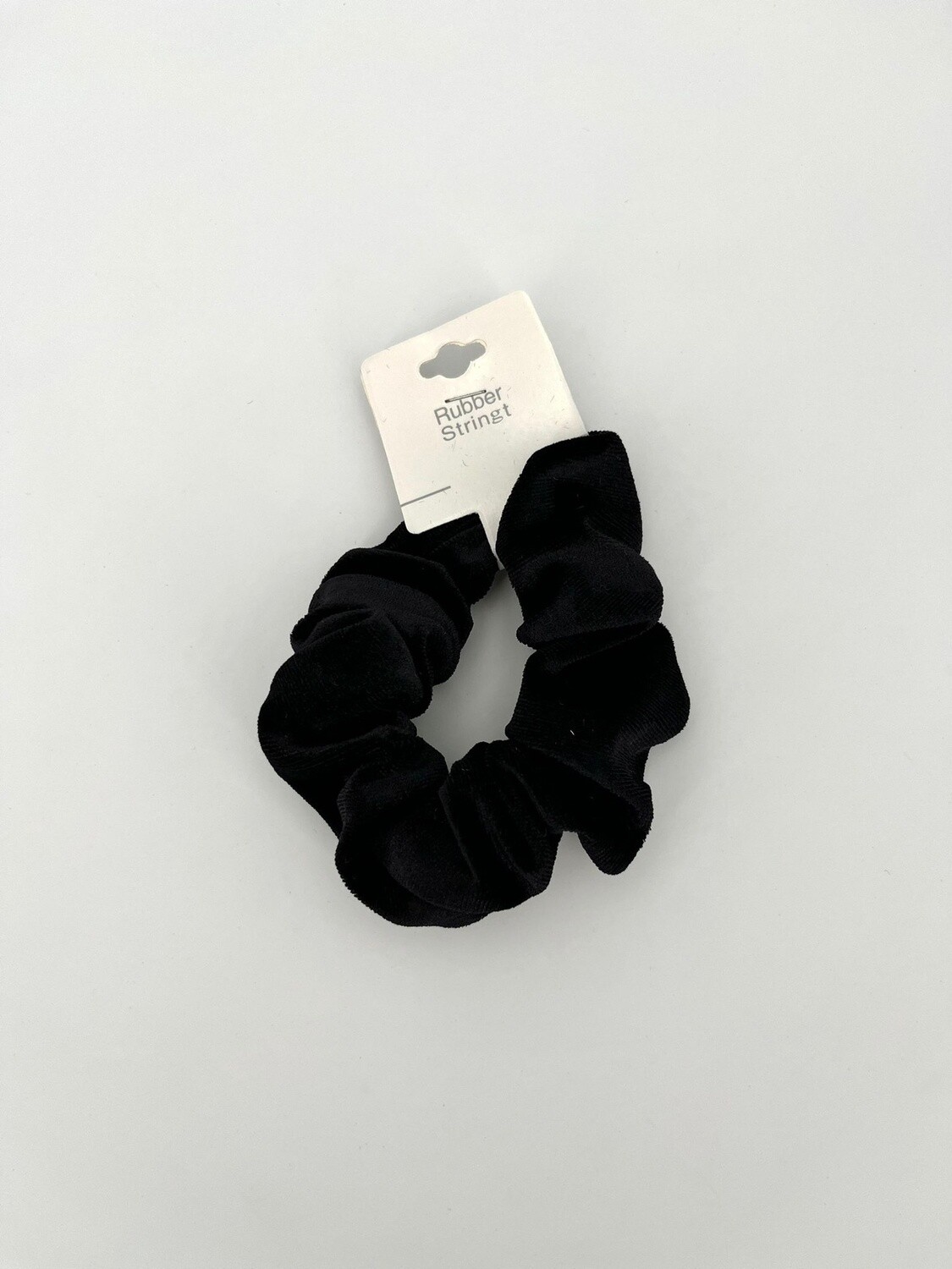Haarscrunchie Zwart Fluweel