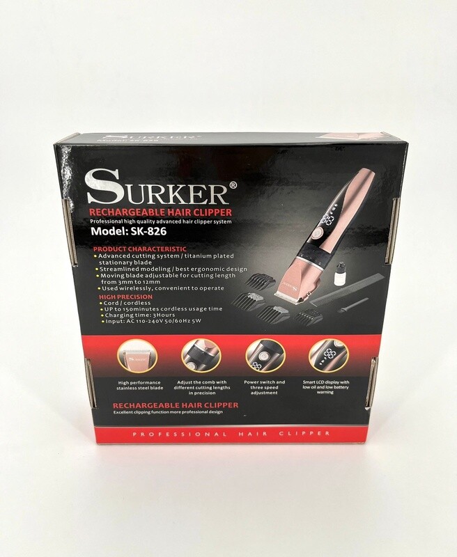 Rechargeable haarscheerapparaat Roze