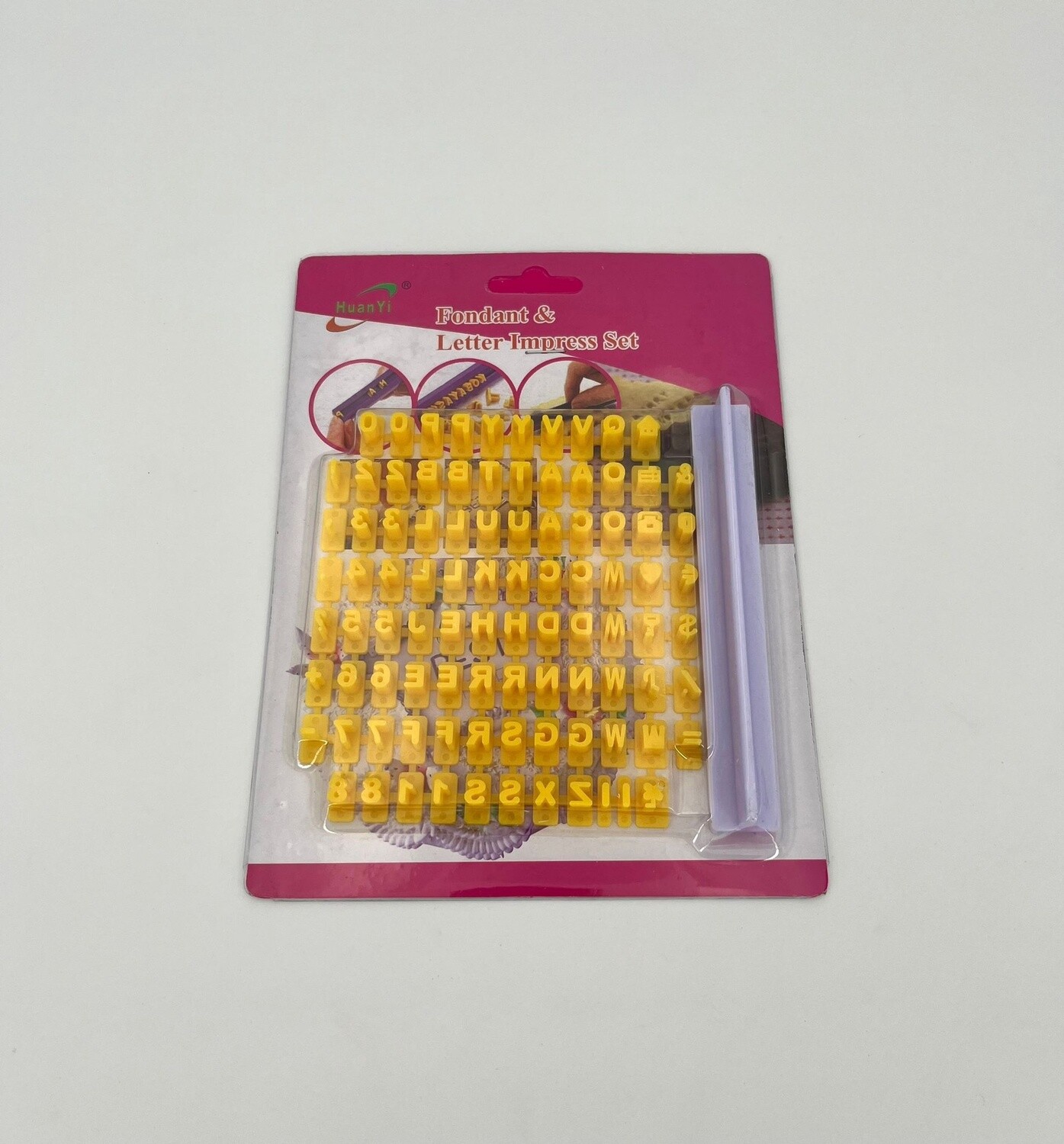 Bak letters Fondant