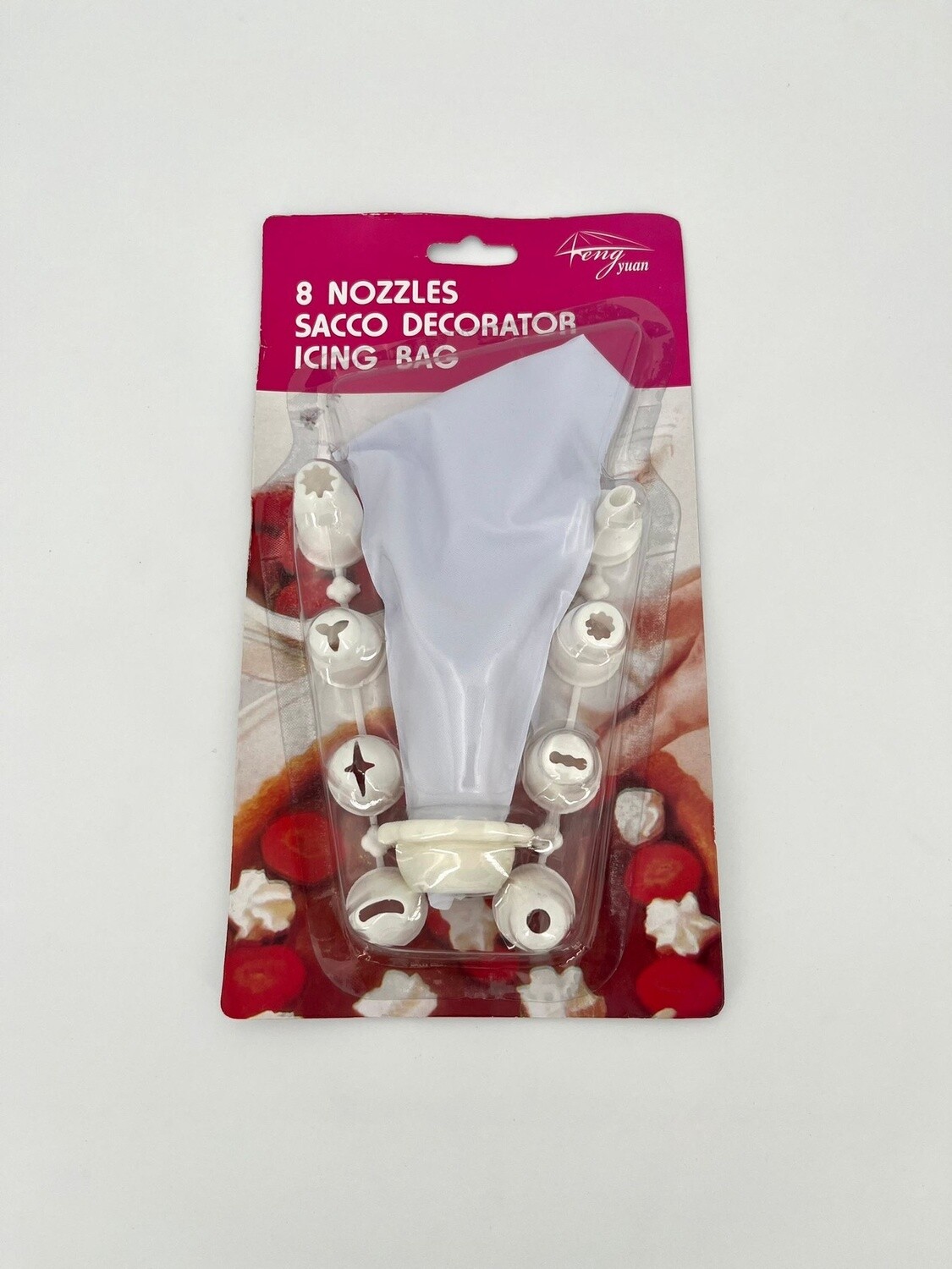 8 spuitmondjes spuitzak