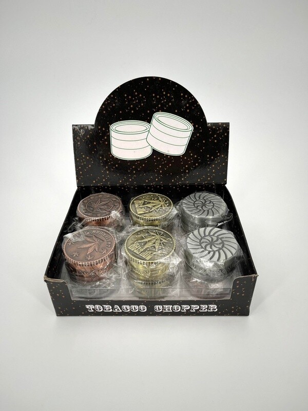 Grinders Goud, Zilver en Brons Cannabis