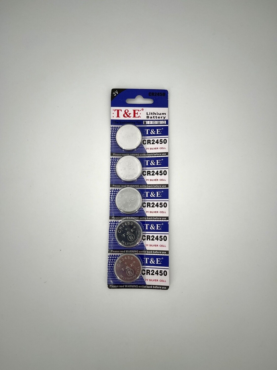 Lithium T&amp;E Batterij 5pak CR2450