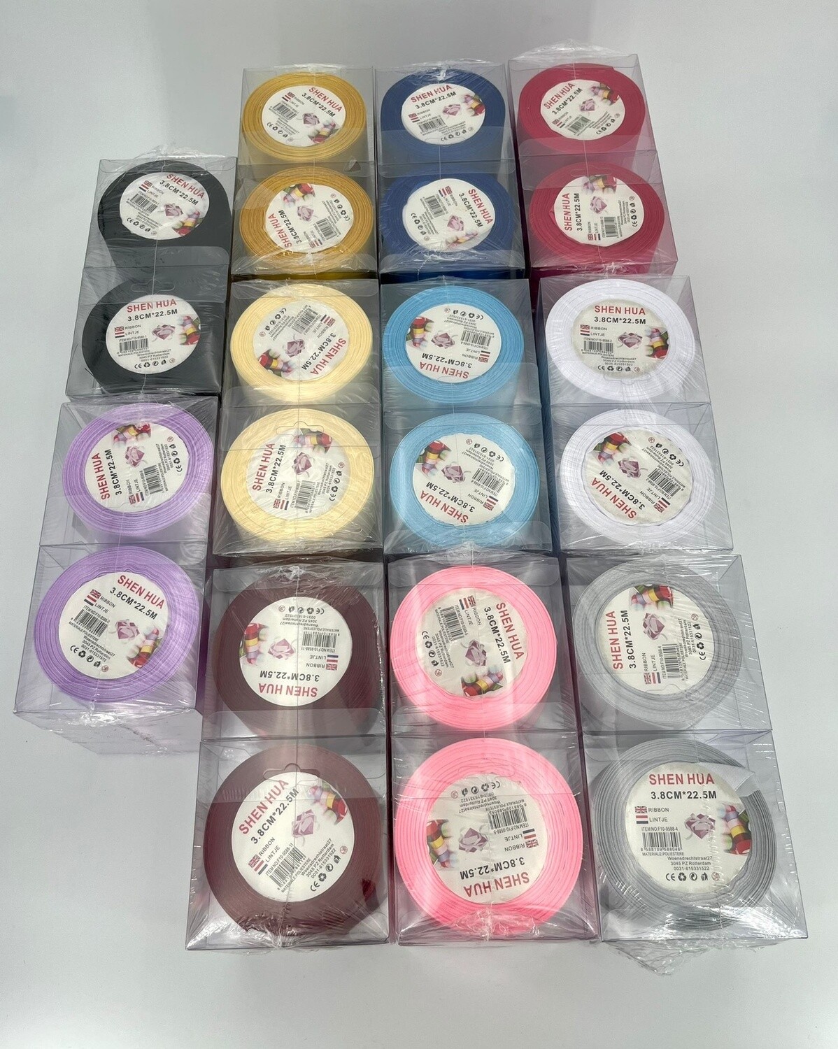 Ribbons 3,8 Centimeter bij 22,5 meter