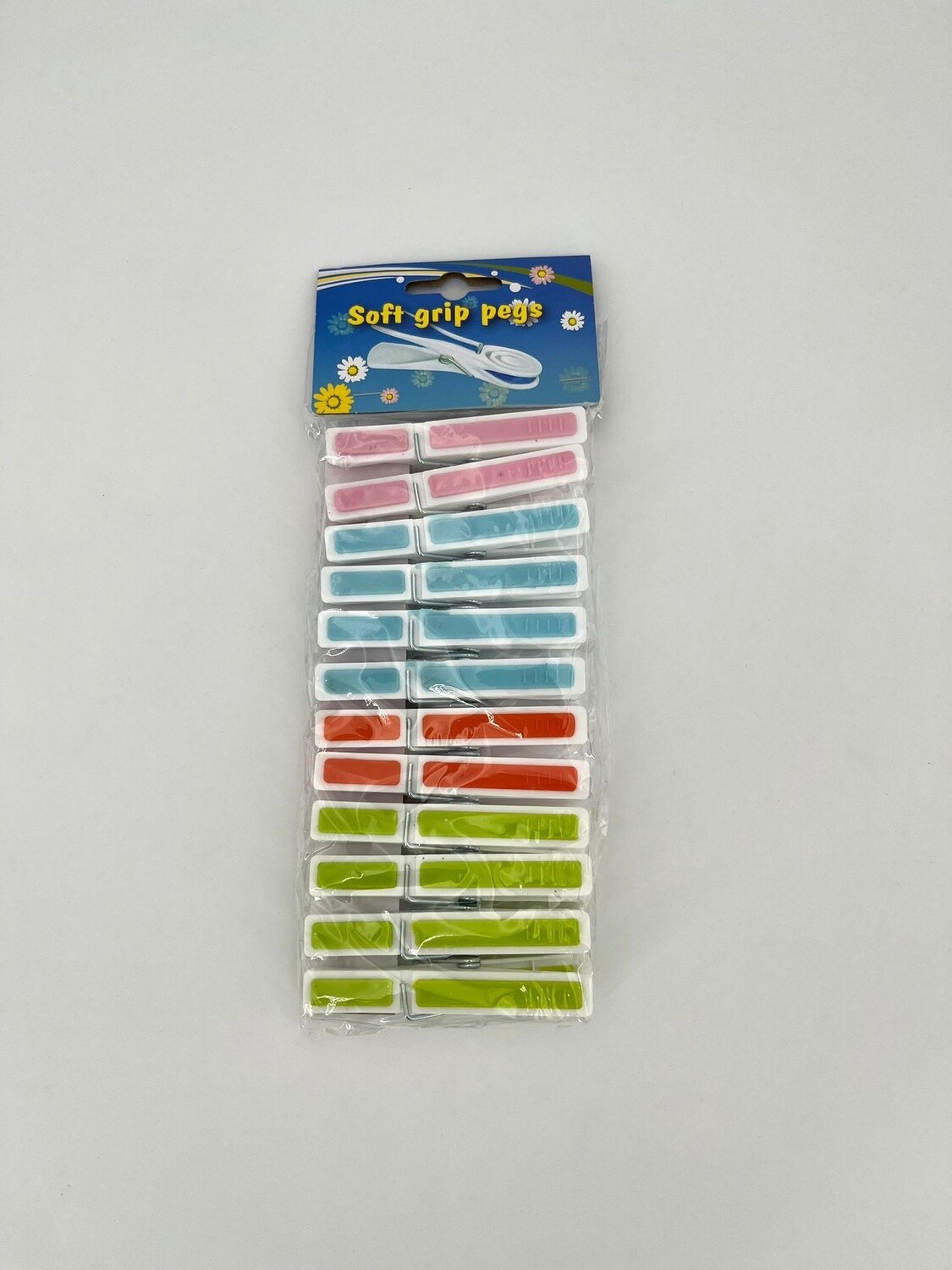 12 Soft Wasknijpers