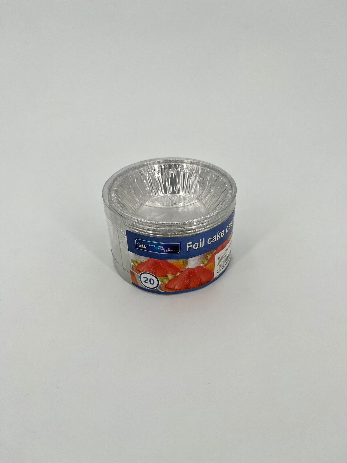 Folie cakevormpjes 8 bij 2.5 cm