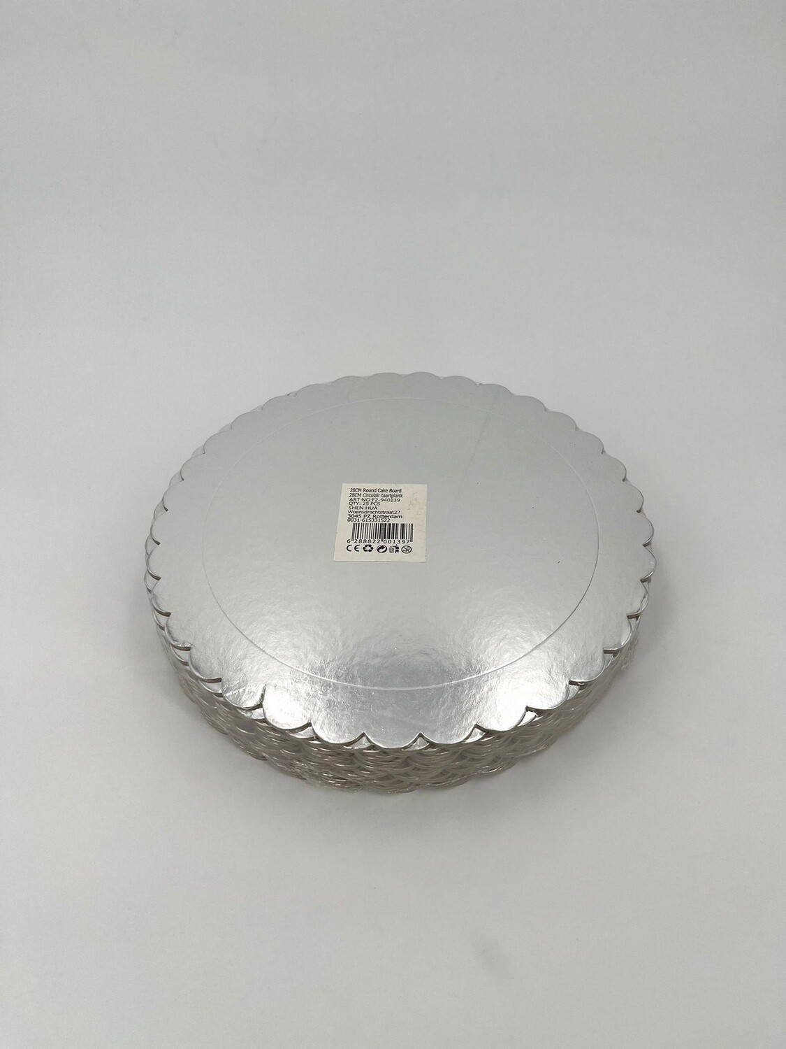 Taartonderzetter Zilver