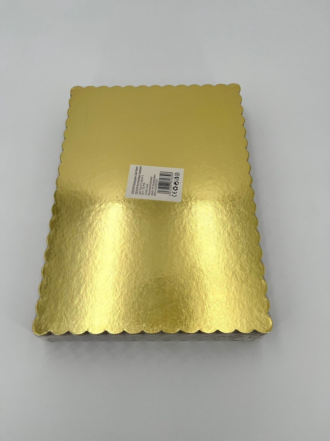 Taartenonderzetters 25pak Goud