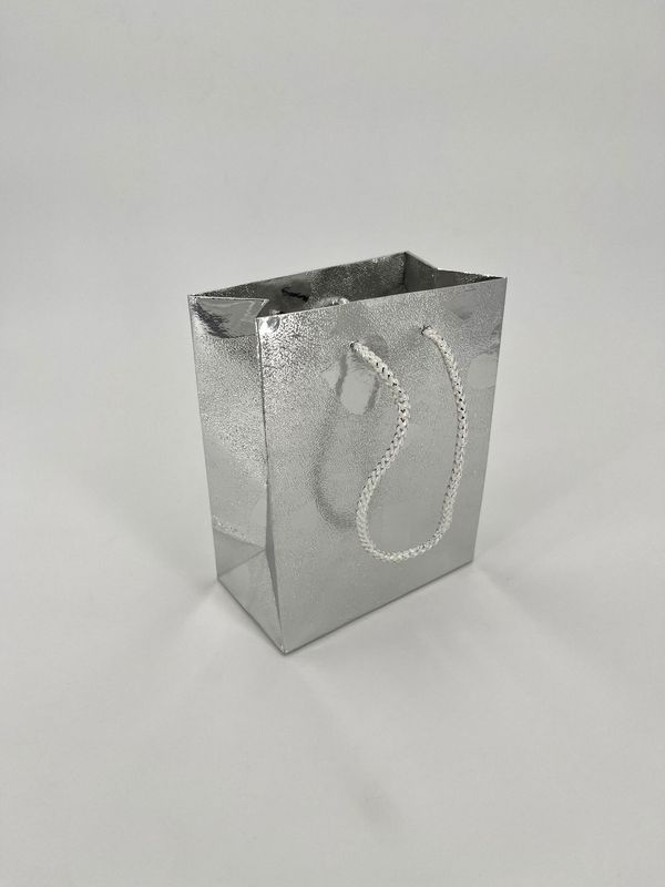Cadeautasje Zilver Hartjes